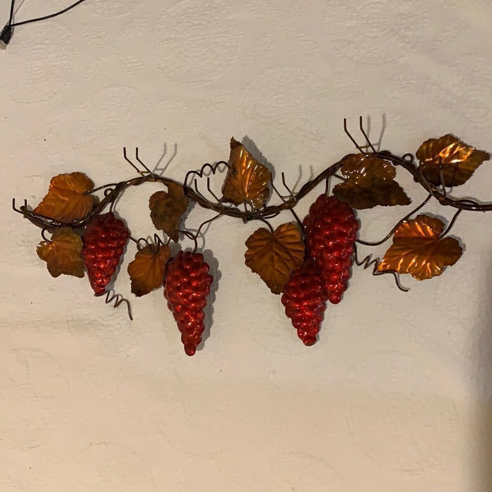 Wine glass wall hanging glass holder.